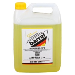 Антифриз Barrel -37°C G11 Жовтий 5л