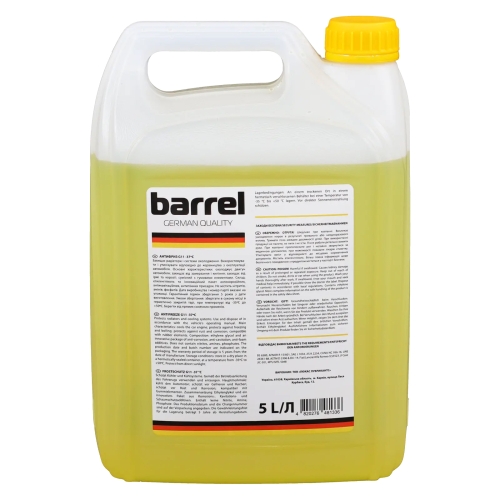Антифриз Barrel -37°C G11 Жовтий 5л