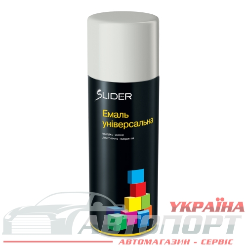 Фарба Емаль Універсальна Lider RAL 7035 Світло-сіра Аерозоль 400мл