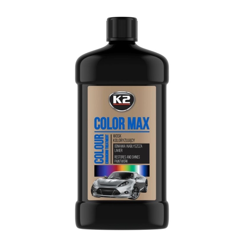 Поліроль кузова K2 Color MAX чорний 500мл