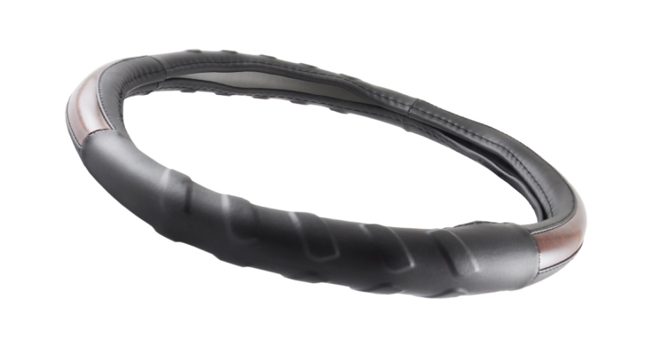 Чохол на кермо Екошкіра Winso M 37-39см чорно коричневий 140920