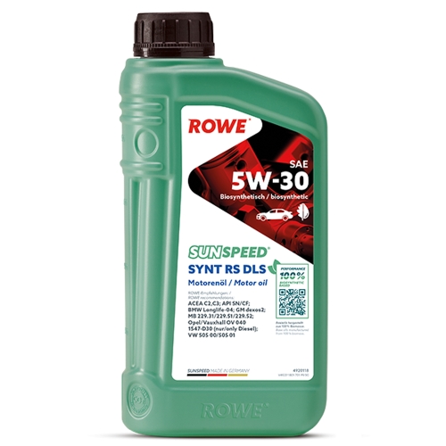 Моторна Олива Rowe 5W-30 Sunspeed Synt RS DLS 1л