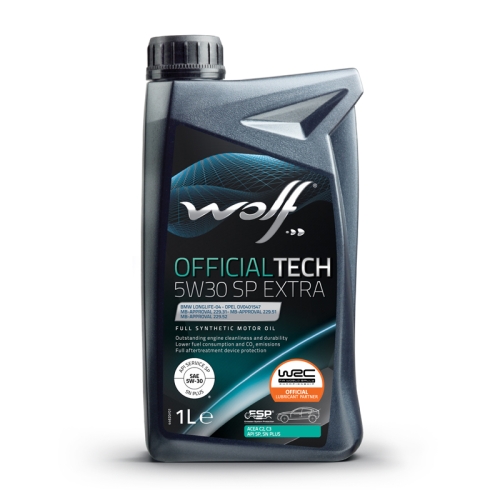 Моторна Олива Wolf 5W-30 Officialtech C3 SP EXTRA 1л