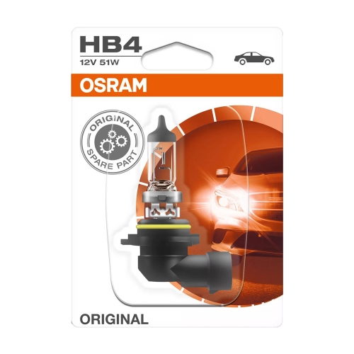 Автолампа Галогенна Osram 12v HB4 51W 9006-01BL