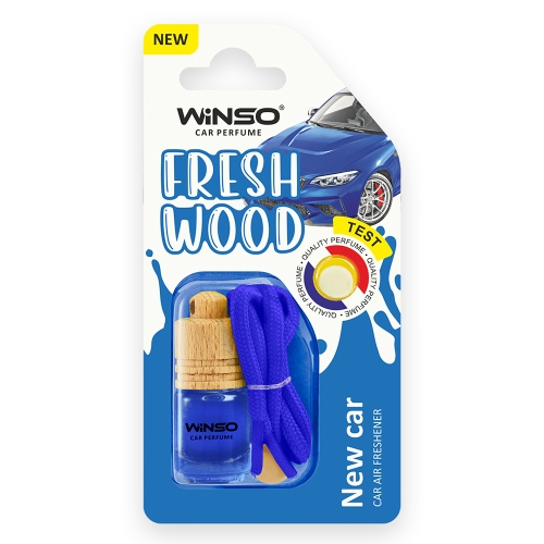 Ароматизатор повітря Winso Fresh Wood New Car (blister) 4мл