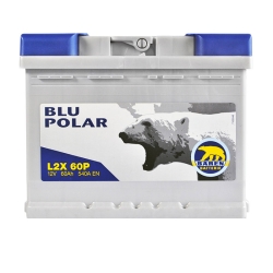 Аккумулятор автомобильный Baren 60Аh 540А Blu polar L+ L2