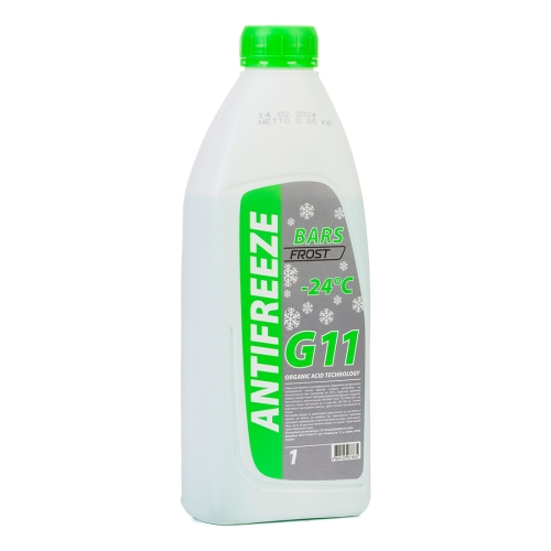 Антифриз Bars -24°C G11 Зелений 1кг