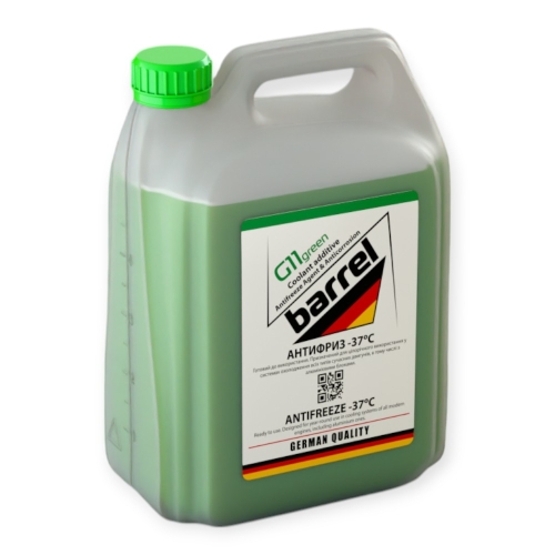 Антифриз Barrel -37°C G11 Зелений 5л