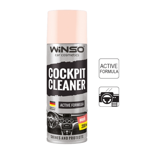 Поліроль Пластику Winso Cockpit Cleaner Peach 200мл