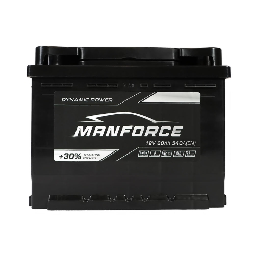 Акумулятор автомобільний Manforce 60Ah 540A TR L+ SMF L2 B13