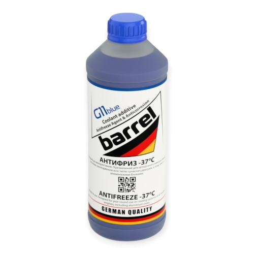 Антифриз Barrel -37°C G11 Синій 1.5л