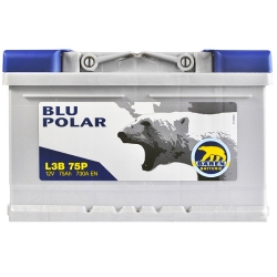 Аккумулятор автомобильный Baren 75Аh 730А Blu polar R+ LB3