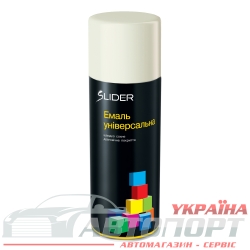 Фарба Емаль Універсальна Lider RAL 9003 Сніжно-біла Аерозоль 400мл