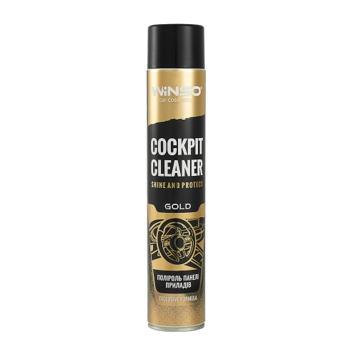 Поліроль Пластику Winso Cockpit Cleaner Exclusive Gold 750мл