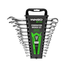 Набір ключів комбінованих Winso Pro на холдері 6-22мм 12шт