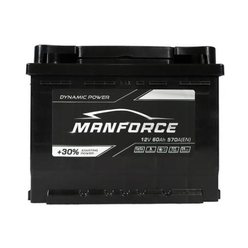 Акумулятор автомобільний Manforce 60Ah 570A TR R+ SMF L2 B13