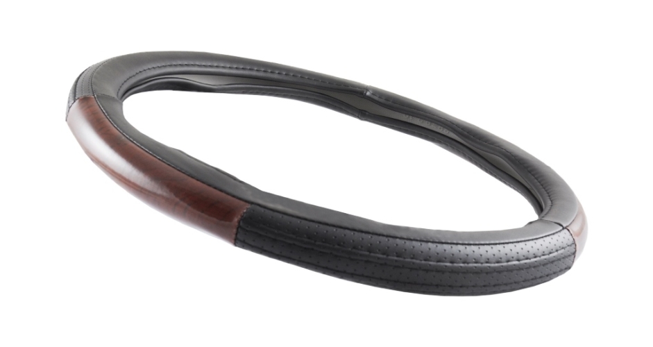 Чохол на кермо Екошкіра Winso M 37-39см чорно коричневий 140220