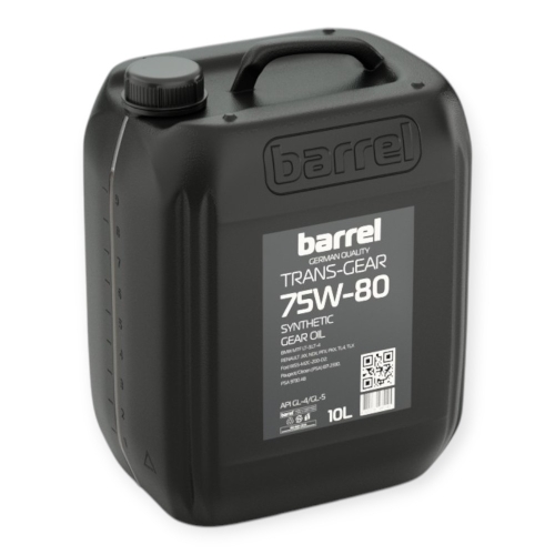 Олива трансмісійна Barrel 75W80 Trans Gear GL-4/GL-5 10л