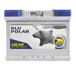 Аккумулятор автомобильный Baren 60Аh 600А Blu polar R+ LB2