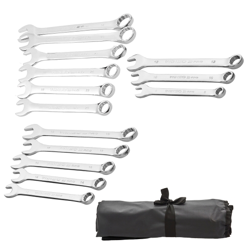 Набір ключів комбінованих Winso Pro тканинний чохол 8-32мм 14шт