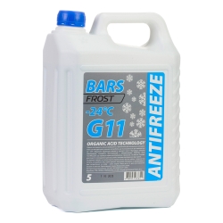 Антифриз Bars -24°C G11 Синій 4.5кг