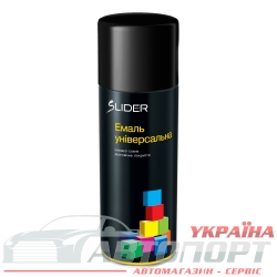 Фарба Емаль Універсальна Lider RAL 9005 Чорна Аерозоль 400мл