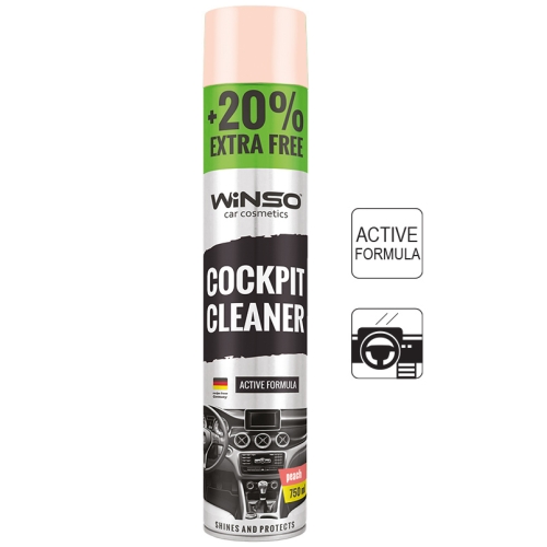 Поліроль Пластику Winso Cockpit Cleaner Peach 750мл