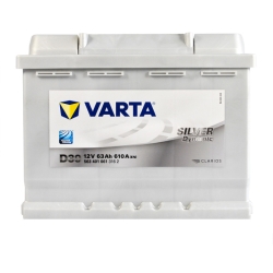 Акумулятор автомобільний Varta 63Ah 610A Silver Dynamic D39 L+ L2X