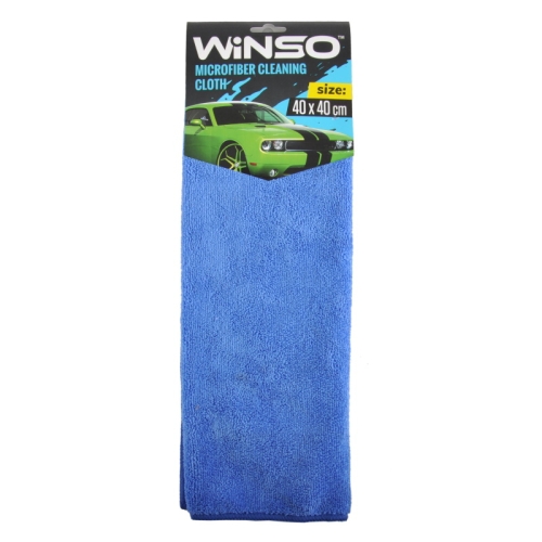 Рушник мікрофібра Winso 40x40см синій