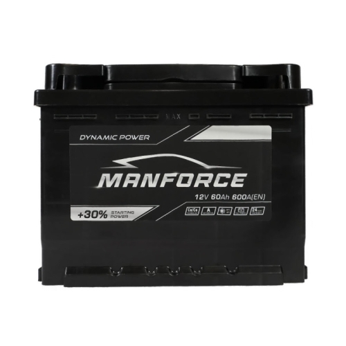 Акумулятор автомобільний Manforce 60Ah 600A TR L+ SMF L2 B13