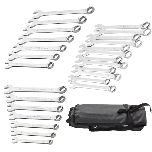 Набір ключів комбінованих Winso Pro тканинний чохол 6-32мм 26шт