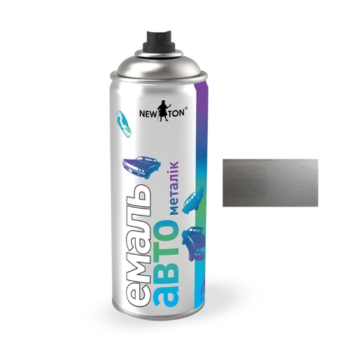 Автофарба Емаль Металік New Ton 690 сніжна королева Аерозоль 400мл