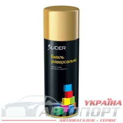 Фарба Емаль Універсальна Lider RAL Церковне золото Аерозоль 400мл