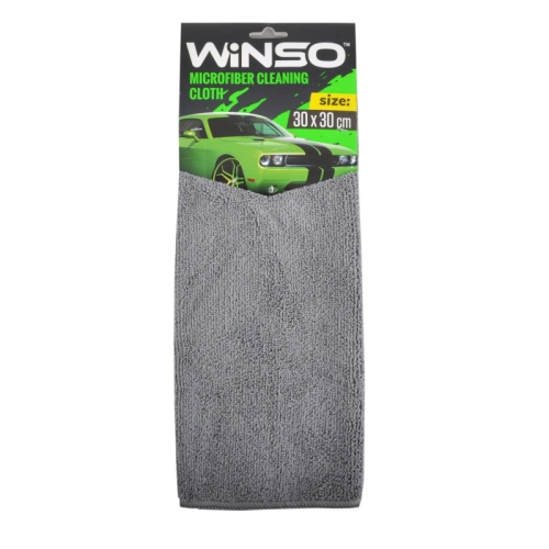 Рушник мікрофібра Winso 30x30см сірий
