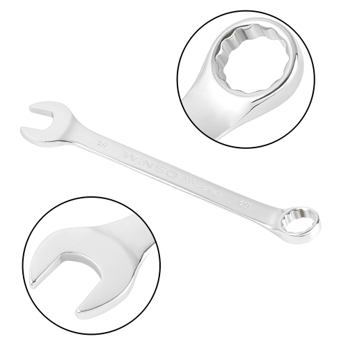 Набір ключів комбінованих Winso Pro на холдері 8-19мм 8шт