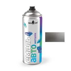 Автофарба Емаль Металік New Ton 70201 срібл Аерозоль 400мл