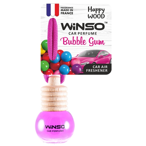 Ароматизатор повітря Winso Happy Wood Bubble Gum 5.5мл