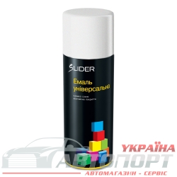 Фарба Емаль Універсальна Lider RAL 9010 Біла Матова Аерозоль 400мл