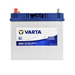 Акумулятор автомобільний Varta 45Ah 330A Blue Dynamic Asia B33 L+ B24 тонк клема