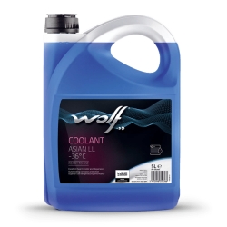 Антифриз Wolf -36°C Asian LL G11 5л