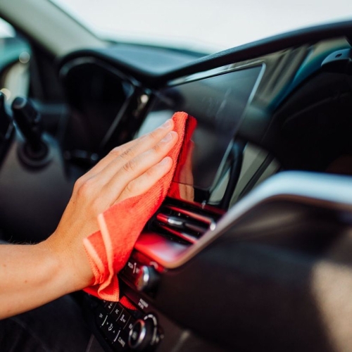 Мікрофібра для догляду за автомобілем K2 Microfibre Cloths Set набір 4шт 30x35см