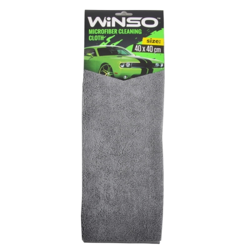 Рушник мікрофібра Winso 40x40см сірий