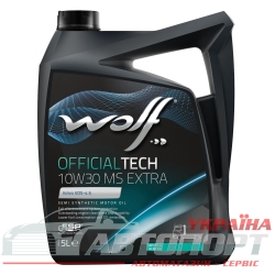 Моторна Олива Wolf 5W-30 Officialtech LL III 4л