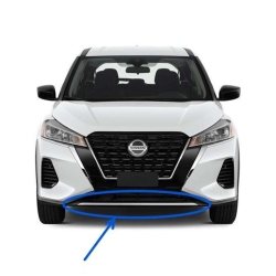 Молдинг бампера нижній хром Nissan Kicks (P15) 2021 ОРИГІНАЛ 620725R00A Б/У