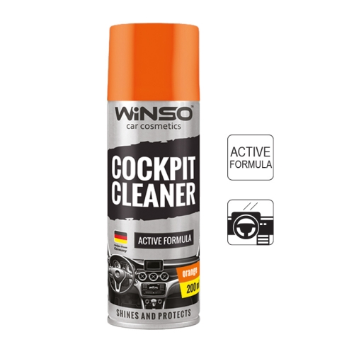 Поліроль Пластику Winso Cockpit Cleaner Orange 200мл