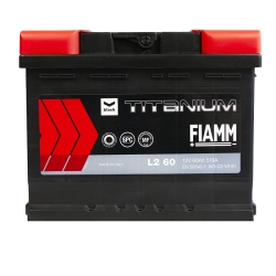 Аккумулятор автомобильный Fiamm 60Аh 510А Titanium Black R+ L2