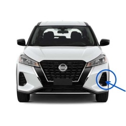 Заглушка бампера протитуманної фари ліва Nissan Kicks (P15) 2021 ОРИГІНАЛ 622535RY5A Б/У