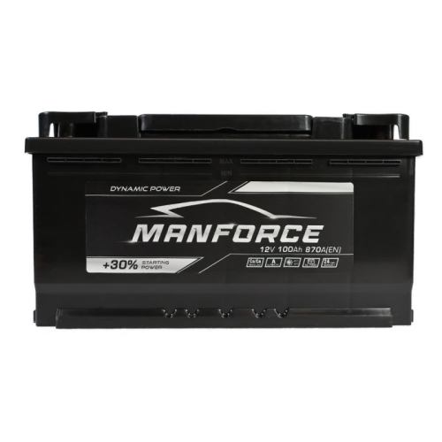 Акумулятор автомобільний Manforce 100Ah 870A TR R+ SMF L5 B13
