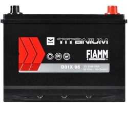 Аккумулятор автомобильный Fiamm 95Аh 760А Titanium Black Asia R+ D31