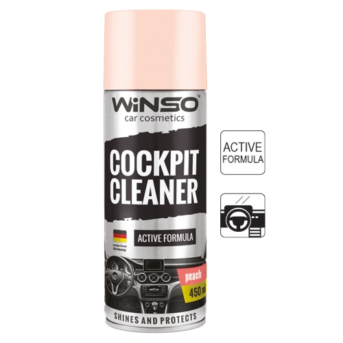 Поліроль Пластику Winso Cockpit Cleaner Peach 450мл
